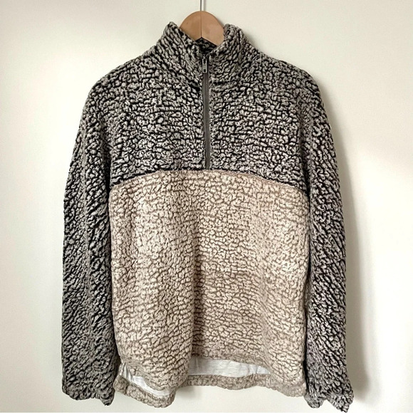 Thread and Supply Sherpa Quarter Zip Sweatshirt - Picture 2 of 7